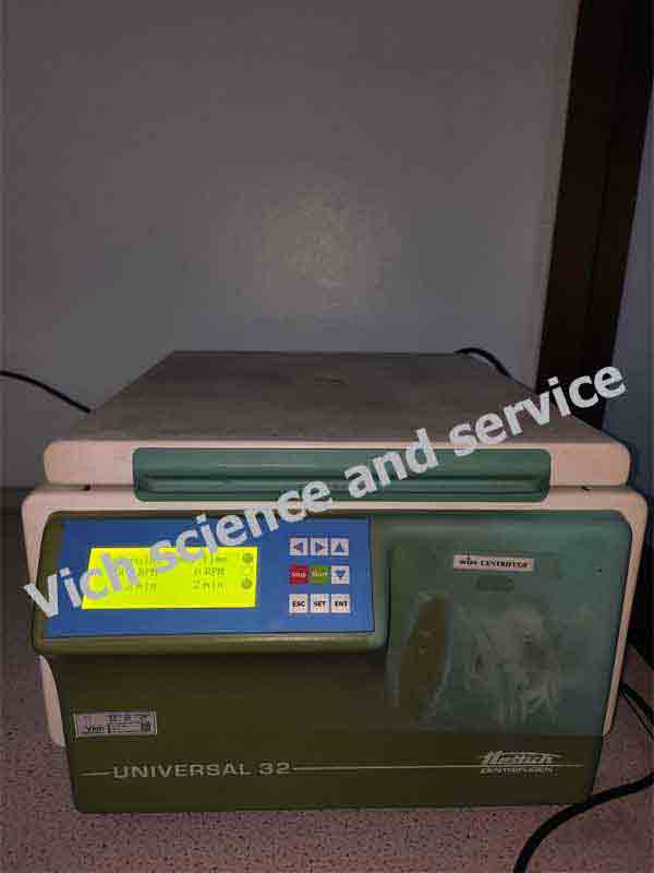ผลงานซ่อมเปลี่ยนบอร์ดทดแทนบอร์ดเดิม เครื่องปั่นเหวี่ยงตกตะกอน Centrifuge ยี่ห้อ Hettich