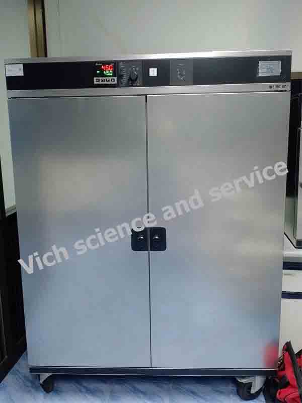 ผลงานซ่อมเปลี่ยน Temperature control ตู้อบลมร้อน Hot air oven ยี่ห้อ Memmert