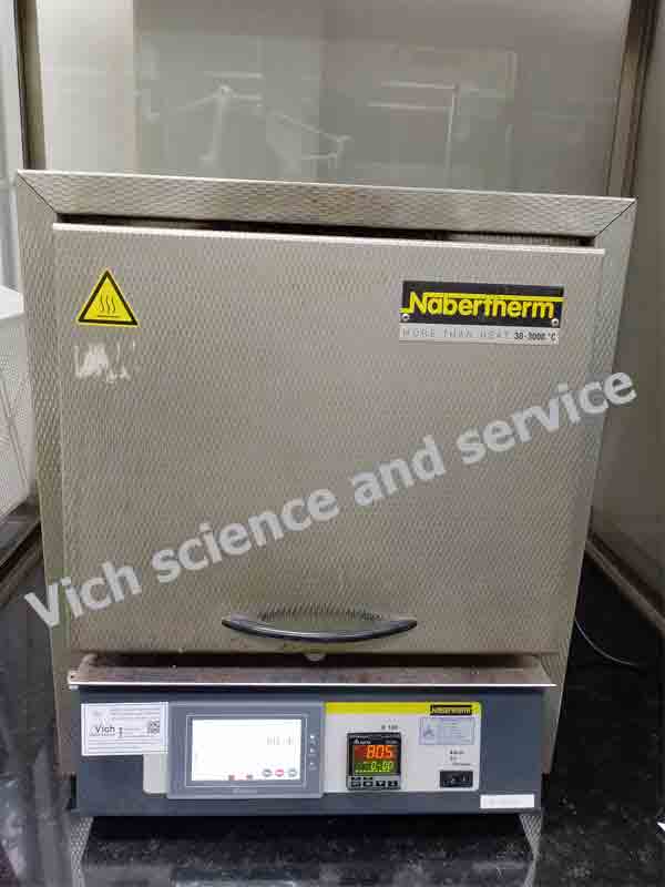 ผลงานซ่อมเปลี่ยนบอร์ด Control เป็นจอ Touchscreen เตาเผาอุณหภูมิสูง Muffle Furnace ยี่ห้อ Nabertherm