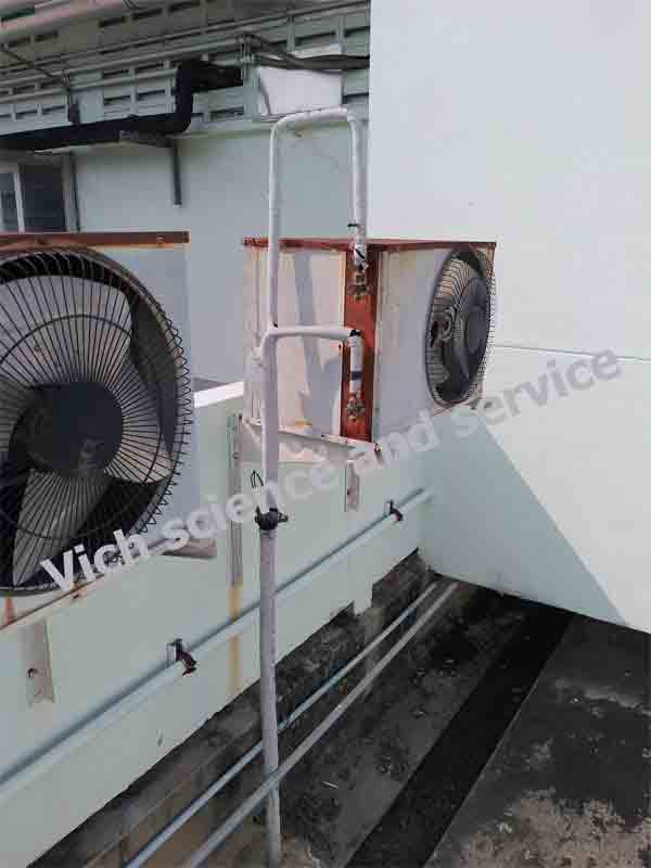 ผลงานซ่อมเปลี่ยน Compressor ตู้ควบคุมอุณหภูมิความชื้น Thermohumidity ยี่ห้อ NEWTRONIC
