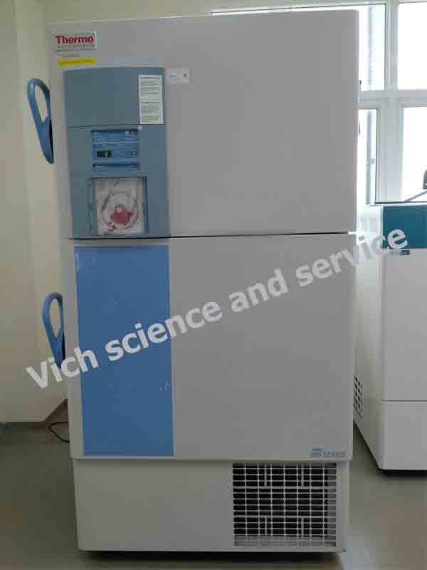 ผลงานซ่อมเปลี่ยน Compressor ตู้แช่แข็ง Ultra low freezer -80 ยี่ห้อ Thermo Scientific