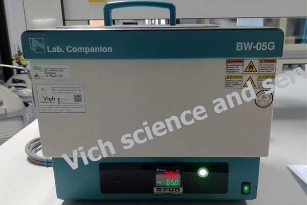 ผลงานซ่อมเปลี่ยน Temperature control อ่างน้ำควบคุมอุณหภูมิ Waterbath ยี่ห้อ Lab Companion